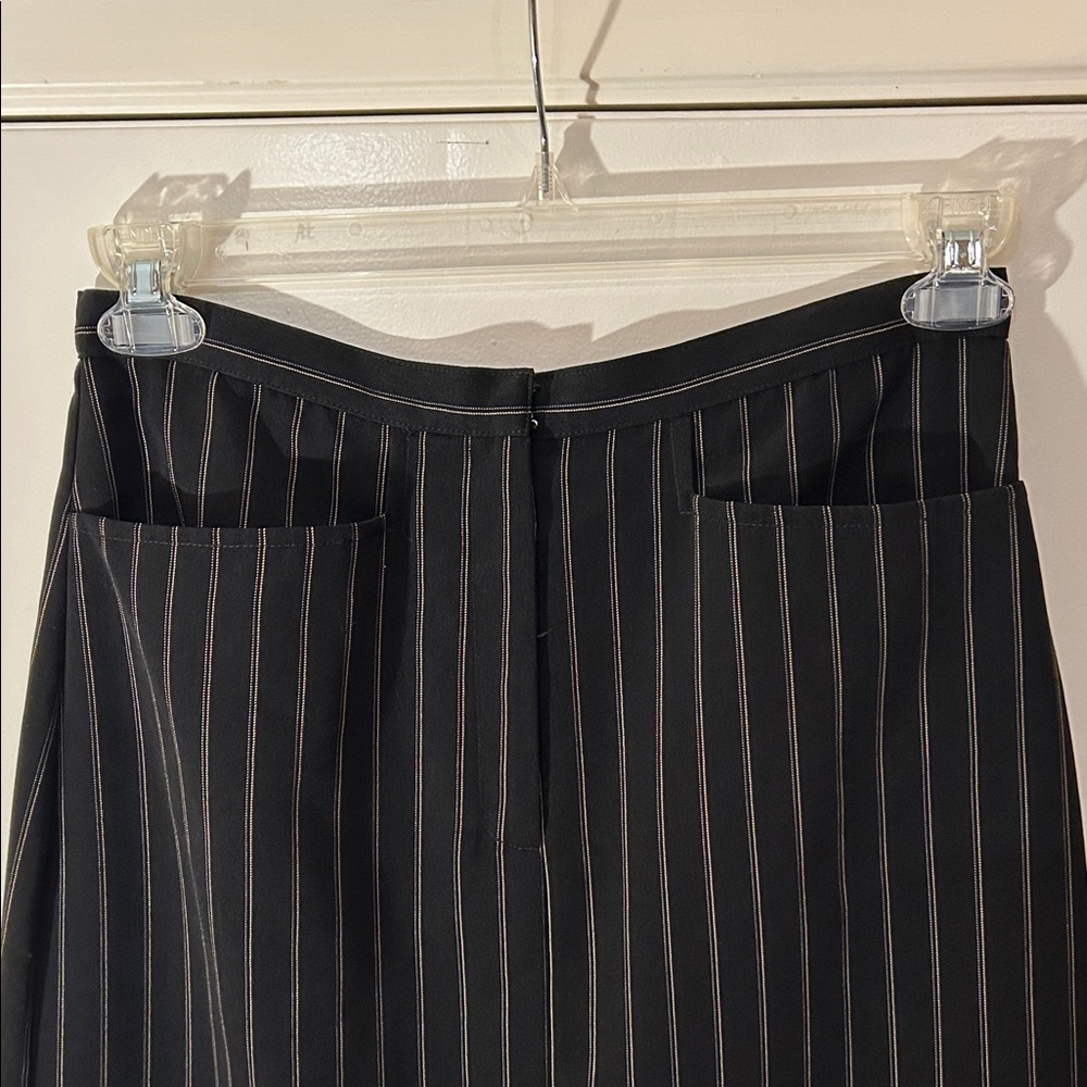Jaclyn Smith Pinstripe Pencil Skirt
